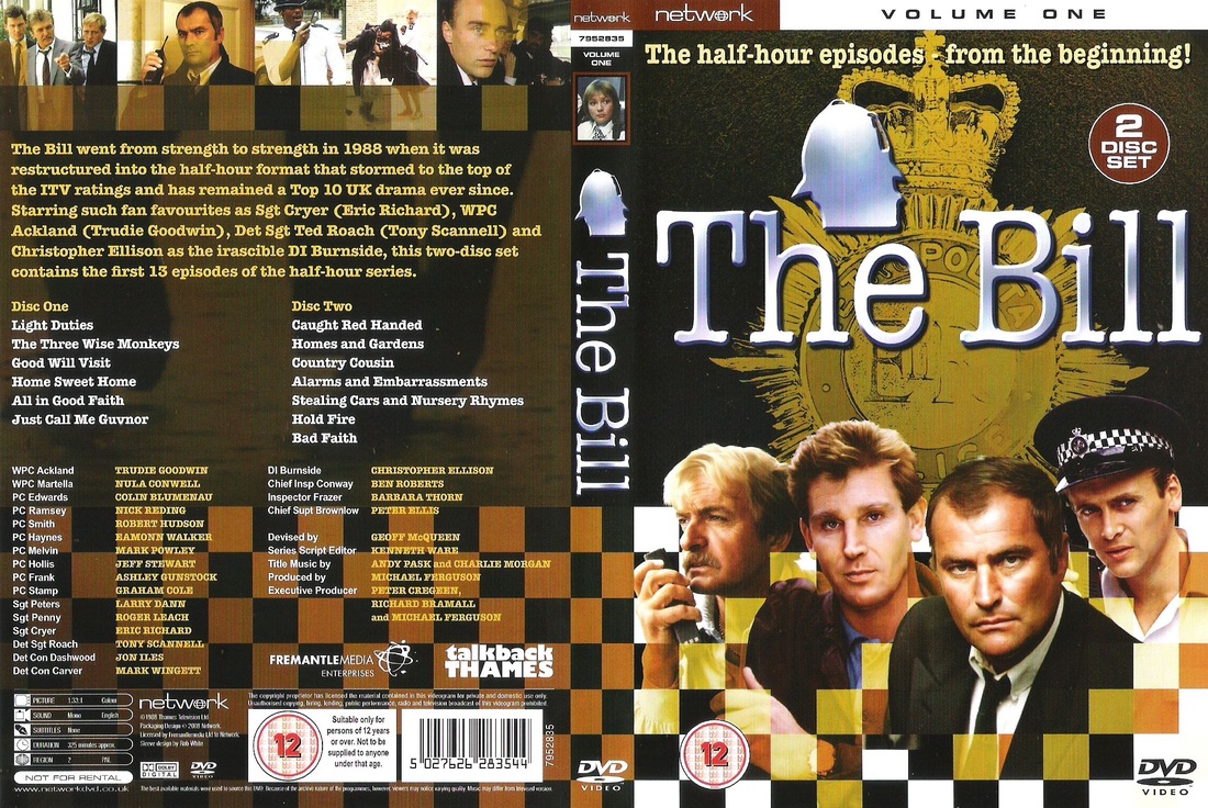 THE BILL DVD Covers